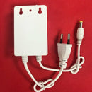 交流 100-240V 输入 直流 12V 2A 输出 防水网络摄像头适配器电源 户外 5.5毫米x2.5毫米 适用于闭路电视安防摄像头