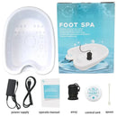 Electric Ionic Detox Foot Bath Massage Machine with Basin Foot Massager Cleanse Anti Stress Relief Whirlpool Foot Spa Bath Array