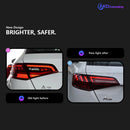 AKD Car Lights for Audi A3 LED Tail Light 2013-2019 S3 Sportback Rear Lamp DRL Dynamic Signal Reverse Automotive Accessories