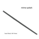 10pcs Stainless Steel Straight Cuff Bangle Blank Plain Rod Bracelet Diy Laser Engraving Bracelet Jewelry Charms Accessories