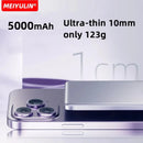 Ultra-thin 10000mAh Power Bank Magnetic Portable Wireless Fast Charger PD20W External Spare Battery For Xiaomi