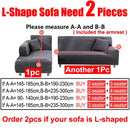 Thicken Waterproof Jacquard Sofa Cover for Living Room Thick Sofa Cover 1/2/3/4 Seater L-Shaped Corner Sofa Cover