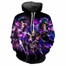 Saint Seiya Classic 3D Harajuku Printed Cartoon Anime Cool Fashion Avant-garde Men Women Soft And Comfortable Trendy Hoodie Top
