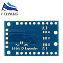 PCF8575模块 扩展IO口扩展板 DC 2.5-5.5V I2C通信控制 16个IO口 适用于Arduino