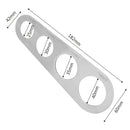 4 Holes Spaghetti Measurer Stainless Steel Kitchen Accessories 1Pcs Pasta Noodle Measure
