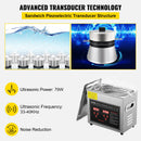VEVOR 2L 3L 6L 10L 22L 30L 超声波清洗机 不锈钢便携式加热清洗器 超声波家用电器