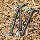 The Splitting Edge | 48cm Forged Camp Axe with Leather Sheath