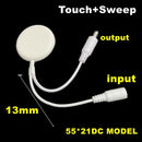DC5V 12V 24V Smart Touch Sensor Switch Dimmer Penetrable Switch Sensor for Home Closet Corridor LED Strip Light Switch Sensor