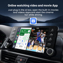 Carlinkit 安卓13电视盒支持Netflix、YouTube、无线CarPlay、安卓自动，Ultra 8+128G QCM665 4G LTE GPS Play 商店