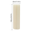 3pcs/2pcs Foldable Cardboard Centerpiece Display Cylinder Flowers Stand Columns Display for Wedding Party Garden Decoration