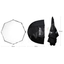 Godox 80cm 31.5in Portable Octagon Softbox Flash Speedlight Speedlite Umbrella Softbox Brolly Reflector (Softbox Only)