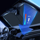 Car Windshield Sun Shade Blocks UV Rays Sun Visor Protector Foldable Car Sunshade Protector Parasol Summer Sun Interior Parts