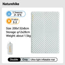 Naturehike Inflatable Mat 3.2/5.8/8.8 R Value Outdoor Ultralight Sleeping Pad Camping Portable Tent Single Moisture-proof Mats