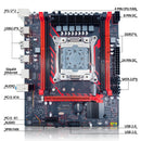 X99-8D3 ZSUS主板套装，带英特尔LGA2011-3至强E5 2673 V3 CPU，DDR3 1*16GB 1600MHZ ECC内存，NVME M.2 SATA
