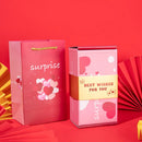 Creative Christmas Gift Box DIY Folding Paper Box Birthday Wedding Surprise Money Bounce Box Explosions Red Envelope Gift Boxes