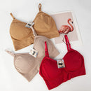 3 Pcs Women's Lingierie Cropped Women's Bras Sexy Bras Women's Tops Free Shipping Sutia Polyester 90%