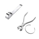 10pcs Stainless Steel Straight Cuff Bangle Blank Plain Rod Bracelet Diy Laser Engraving Bracelet Jewelry Charms Accessories