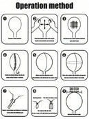 The Bloom Parade | 42pc Daisy Pillar Balloon Party Set
