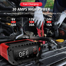 The Pulse Keeper | 30A Smart Battery Charger with LCD Diagnostics