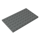 高砖 10个 MOC 板 6 x 10 兼容 3033 拼装颗粒积木零件 DIY积木块科技零件玩具