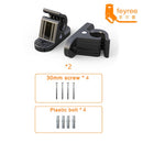 feyree 2pcs Universal Bracket Clamp Fixed Clip Screw Mount Holder Stand for Type 1 j1772 Portable EV Charger Type 2 Electric Car