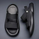 Sandals for Men 2026 New Summer Breathable Soft Bottom Casual Anti Slip Wear Beach Shoes Dual Purpose Driving Slippers Sandals