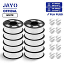 The LayerStack | 10-Roll 1.75mm 3D Printer Filament Collection (PLA / PETG / SILK)