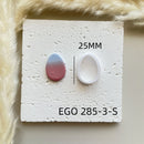 Shapes Small Easter Theme Polymer Clay  Cutter for Making Earrings, Easter Egg Rabbit Shape crucifix Soft pottery jewelry making