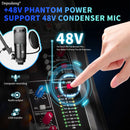 DEPUSHENG DX12 专业调音台 12通道录音棚调音台 USB MP3输入 48V幻象电源 DJ调音台