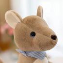 26cm 2-in-1 kangaroo plush toy, Australian kangaroo doll, super fun kangaroo plush toy, best gift for Easter