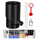 Water Collection Barrel UV Resistant Rainwater Collector Kit Portable Rain Barrels To Collect Rainwater From Gutter For Car