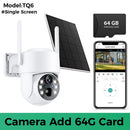 8MP 4K HD Outdoor Solar Camera Wireless Wifi Surveillance Camera Soalr Pannel Battery Camera Human Detection Night Vision ICSEE