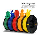 KEEPANG PLA/HS-PLA/PETG/Silk PLA 3D Printer Filament 1.75mm Mix Color 5Rolls High Speed PLA Printinng Material for Bambu Lab