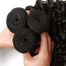 Deep Wave Natural Color Bundles Brazilian Hair Extension Remy 38 40 Inch Remy Hair Bundles One Weave Unprocessed 3/4 Pieces