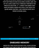 The Sensorium | 8000 DPI HERO Optical Gaming Mouse