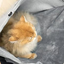 The Companion Carry | Hands-Free Cat Travel Apron with Plush Winter Sleeping Pocket