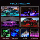 1个装汽车卡车游艇拖车灯底盘辉光LED灯防水LED霓虹灯适用于Jeep ATV UTV越野岩石灯