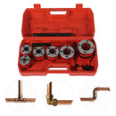 The Thread & Iron | BSPT Pipe Threading Kit — 4-Die & 6-Die Sets for Professional Plumbing