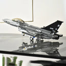 521pcs Military Series Fighter Plane Assembly Building Blocks Model Children's Educational Toys For Christmas Gifts