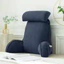 Triangle Reading Pillow Cooling Latex Cushion Big Wedge Adult Backrest Removable Washable Sofa Reading Pillow Back Pillow