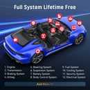 THINKCAR BD6 OBD2 Bluetooth Scanner Full System Diagnostic OIL IMMO ETS BLEED Brake Reset Lifetime Free Auto VIN Car Code Reader