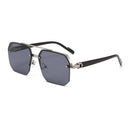 Luxury Brand Fashion Frameless Men SunGlasses Classic Gradient Leisure Women Glasses Square High Quality Unisex Driving Shades