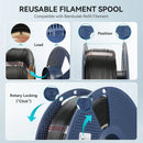 SUNLU PLA PETG PLA Plus 线材 10 卷 3D 线材 1KG/卷 1.75mm 100% 线材整齐排列 适用于欧盟美国 3D 打印
