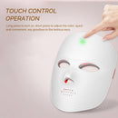 Wireless LED Facial Mask 7 Colors Light Photon Skin Tighten Rejuvenation Brighten Anti-Aging Skin Beauty Device