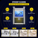 VEVOR 800ml Ultrasonic Cleaner Portable Washing Machine 35W Mini Dishwasher Lave-Dishes Ultrasound Bath Sonic for Home Appliance