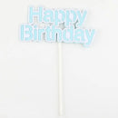 Pink Blue Bear Cake Topper Baby Shower Boy Girl Birthday Party Cake Decor Adult Birthday Gifts Wedding Cake Decorating Baking