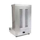Doner Grill 3000 W LPG Kebap Grill 220 V Gas Doner Kebab Machine for Chicken Turkey Tacos Kebap, Stainless Steel, Black