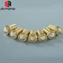 5/10pcs V6 M6 Threaded Nozzle All Metal 0.2/0.3/0.4/0.5/0.6mm for 1.75 Filament E-3-D V5 Anycubic i3 Mega Kobra Hotend Extruder