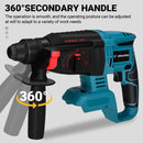 Drillpro Electric Power Tool Set 800N.M Electric Wrench Rotary Hammer 13mm Power Drill 125mm Angle Grinder For Mak 18V