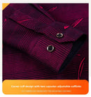 Men's Long-Sleeved Shirt Thickened Warm 7XL8XL Plus Size Autumn/Winter Casual No-Ironing Comfortable Double-Sided Fleece Top